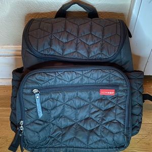 Skiphop diaper backpack gently used.